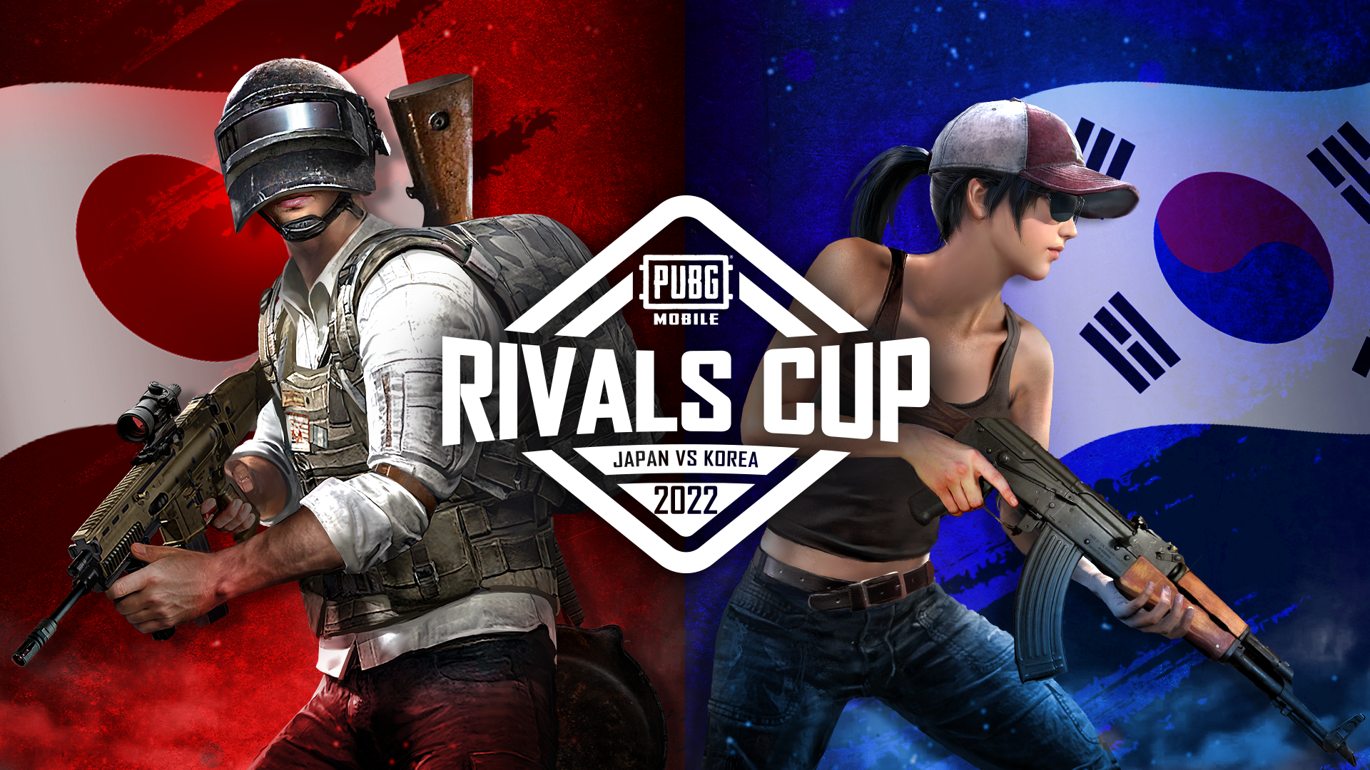 PUBG MOBILE RIVALS CUP 2022 JAPAN VS KOREA 開催!9/17~9/20